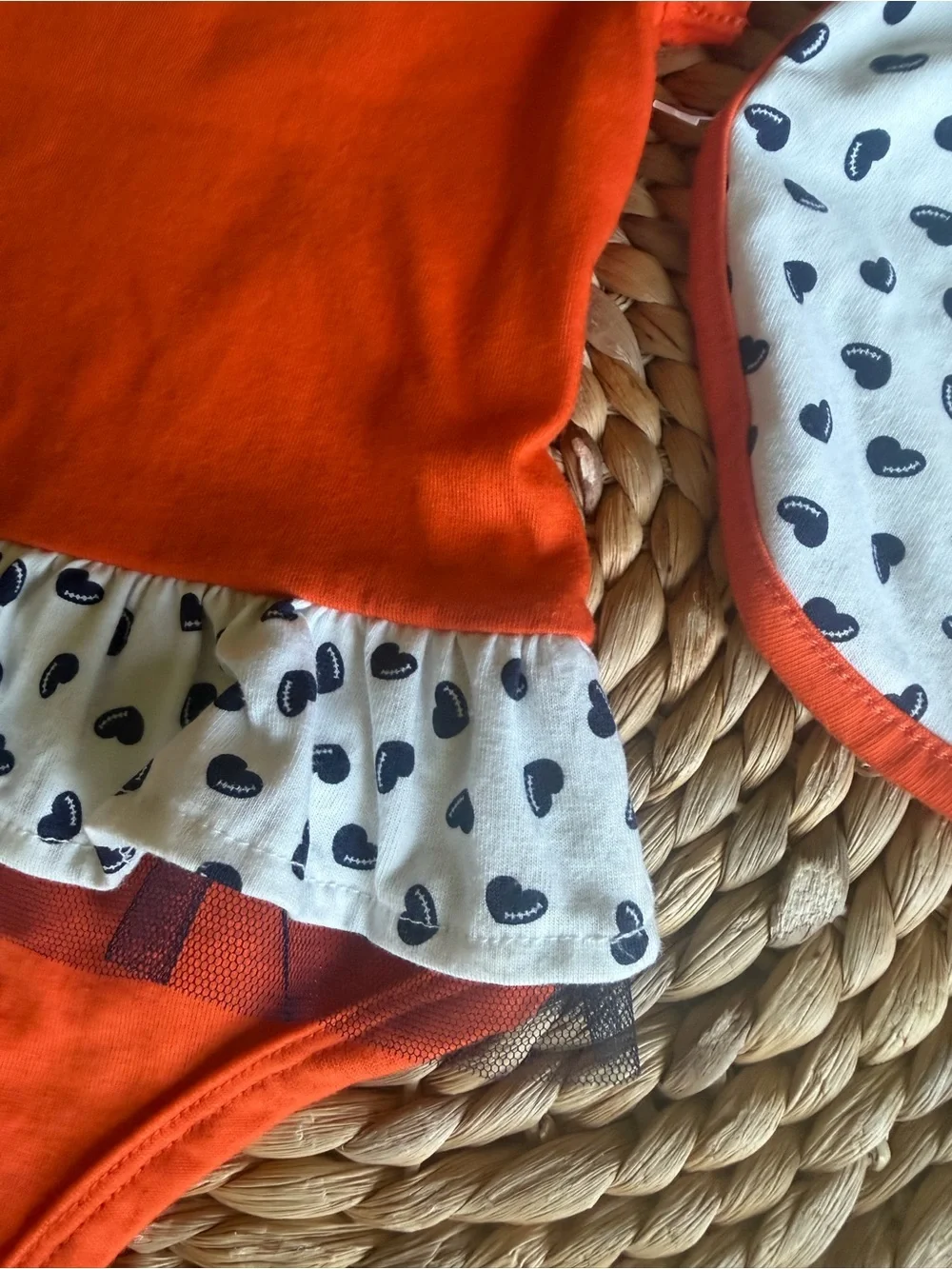 NFL Broncos Baby Girl Set